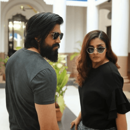 KGF 2 Yash welcomes Rocky Bhai's enemy Ramika Sen, Raveena Tandon on-board