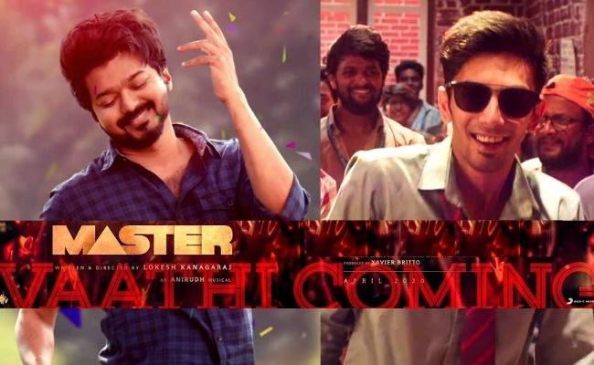 Master second single Vaathi Coming Video ft Vijay Vijay Sethupathi Anirudh Lokesh Kanagaraj