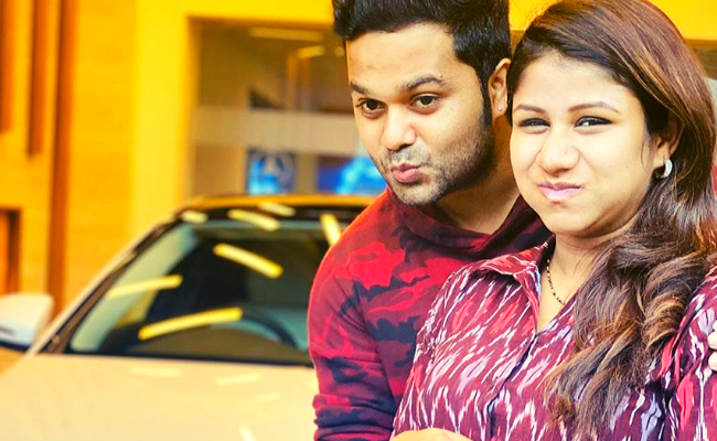 Sanjeev Karthick and Alya Manasa blessed with a baby girl