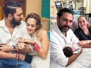 Yuvraj Singh shares a glimpse of his newborn baby boy - adorable max!