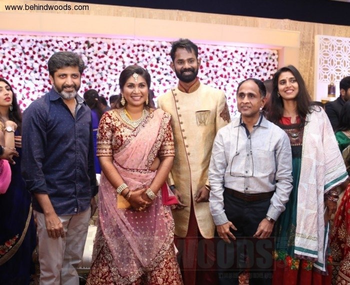 Actor Ramesh Thilak And Navalakshmi Reception