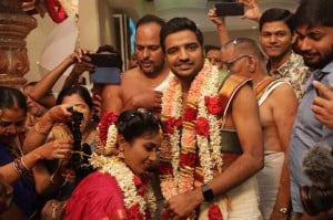 Actor Sathish - Sindhu Wedding 