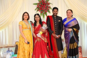 Actor Soundararaja - Tamanna Wedding Reception