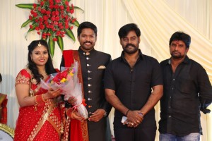 Actor Soundararaja - Tamanna Wedding Reception