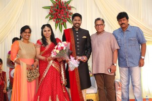 Actor Soundararaja - Tamanna Wedding Reception