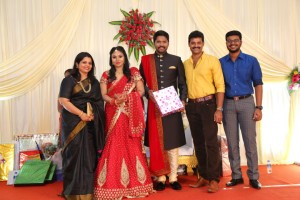 Actor Soundararaja - Tamanna Wedding Reception