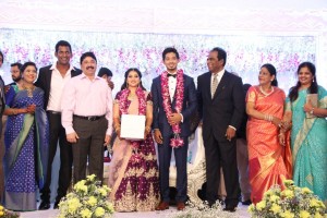 Actor Vishal's sister Aishwarya marriage