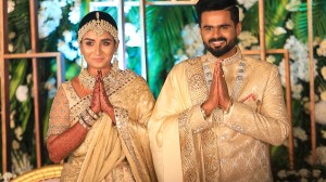 Actress Reshma Muralidharan and Actor Madhan Pandian wedding reception