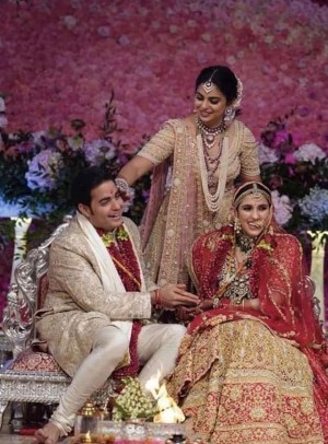 Akash Ambani wedding Reception