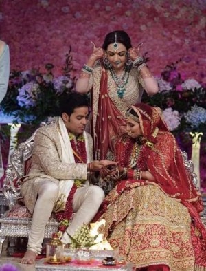 Akash Ambani wedding Reception