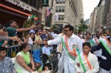 Anna Hazare and Sarath Kumar at Americas largest India Day parade