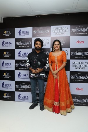 Ayngaran Audio Launch and Adutha Saattai Trailer Screened Event Stills