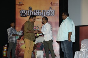 Ayngaran Audio Launch and Adutha Saattai Trailer Screened Event Stills