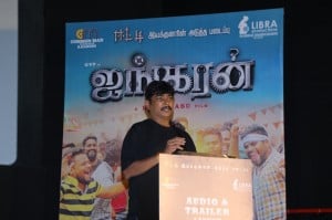 Ayngaran Audio Launch and Adutha Saattai Trailer Screened Event Stills