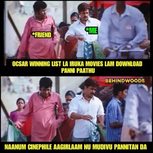 Behindwoods Meme