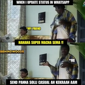 Behindwoods Meme