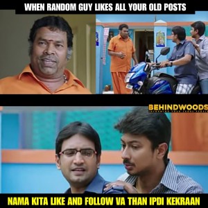 Behindwoods Meme