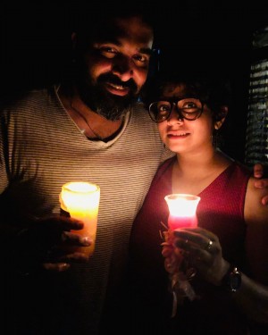 Celebrities photos with Diya and Torchlights to stand united against Corona