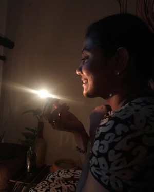 Celebrities photos with Diya and Torchlights to stand united against Corona