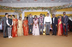 Charlie elder Son Adhithiya Charlie Wedding Reception