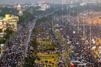 Jallikattu protest across the globe