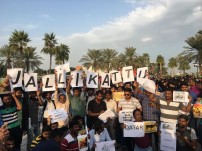 Jallikattu protest across the globe