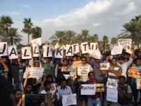 Jallikattu protest across the globe