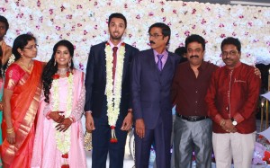 Mano Bala Son Harish - Priya Wedding Reception