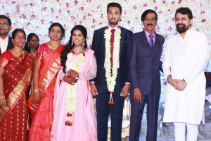 Mano Bala Son Harish - Priya Wedding Reception