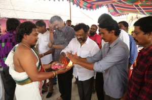 Naachiyaar Movie Pooja Stills