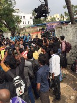 Nadigar Sangam Jallikattu protests