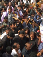 Nadigar Sangam Jallikattu protests