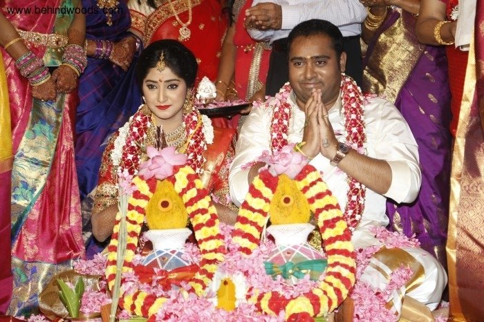 Producer Abinesh Elangovan And Nandhini Ravindran Wedding