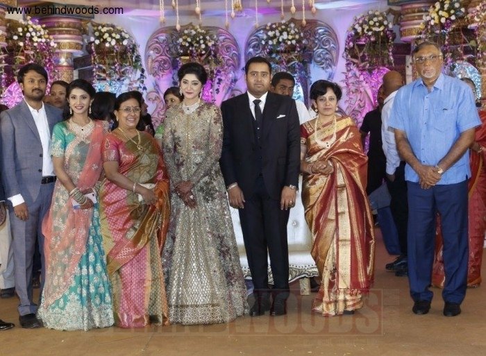 Producer Abinesh Elangovan And Nandhini Ravindran Wedding