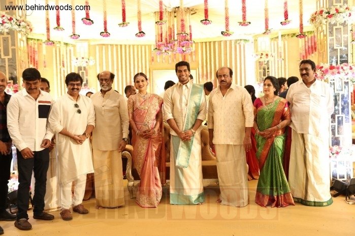 Rajini Kanth Daughter Soundarya Wedding Reception Event Gallery Rajini Kanth Daughter