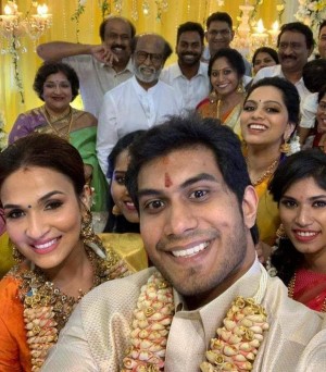 RAJINIKANTH daughter Soundarya wedding 