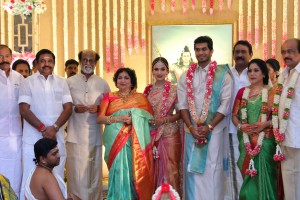 RAJINIKANTH daughter Soundarya wedding 