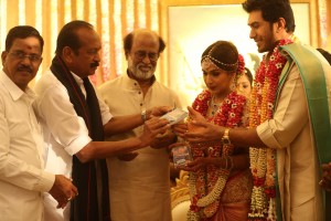 RAJINIKANTH daughter Soundarya wedding 