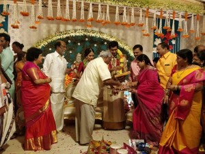 RAJINIKANTH daughter Soundarya wedding 