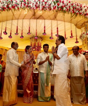 RAJINIKANTH daughter Soundarya wedding 