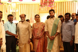 RAJINIKANTH daughter Soundarya wedding 