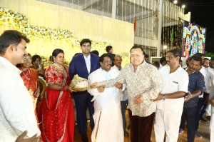 Salem RR Biriyani MD Tamil Selvan's Daughter Reception