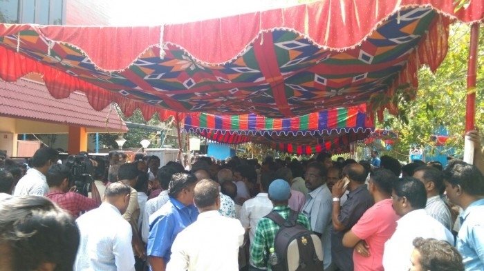 Sasikala Husband Natarajan Funeral