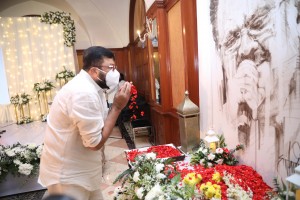 SP Balasubramanyam Condolence Prayer Meeting