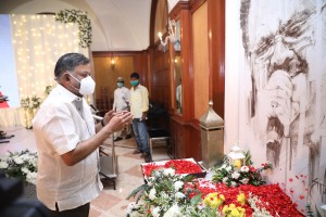 SP Balasubramanyam Condolence Prayer Meeting