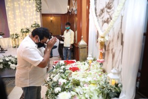 SP Balasubramanyam Condolence Prayer Meeting