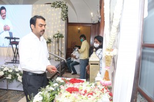 SP Balasubramanyam Condolence Prayer Meeting