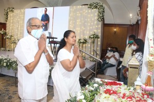 SP Balasubramanyam Condolence Prayer Meeting