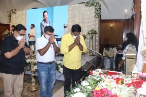 SP Balasubramanyam Condolence Prayer Meeting