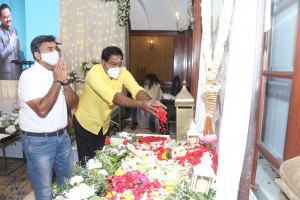 SP Balasubramanyam Condolence Prayer Meeting